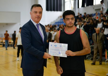 AzTU komandası basketbol üzrə turnirin qalibi olub