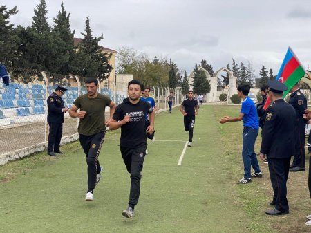 Neftçalada kross və gimnastika üzrə respublika yarışlarının rayon mərhələsi keçirilib