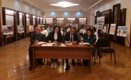 “20 Yanvar-Ümumxalq Hüzn Günü” nə həsr olunmuş məktəbli gənclər arasında  bədii qiraət müsabiqə keçirilib