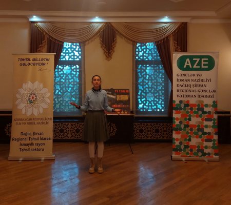 “20 Yanvar-Ümumxalq Hüzn Günü” nə həsr olunmuş məktəbli gənclər arasında  bədii qiraət müsabiqə keçirilib