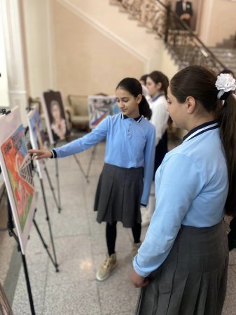 “20 Yanvar-Ümumxalq Hüzn Günü” nə həsr olunmuş məktəbli gənclər arasında  bədii qiraət müsabiqə keçirilib