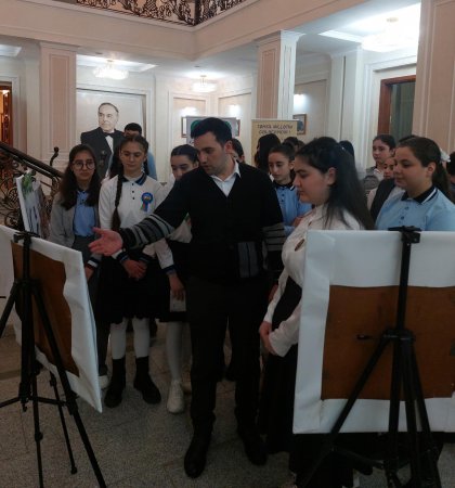 “20 Yanvar-Ümumxalq Hüzn Günü” nə həsr olunmuş məktəbli gənclər arasında  bədii qiraət müsabiqə keçirilib