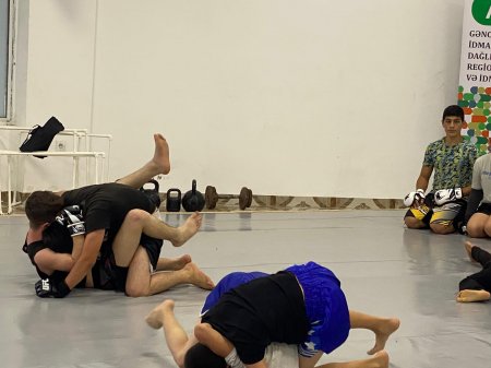 "İdman hamı üçün" layihəsi çərçivəsində MMA idman növü üzrə nümunəvi çıxışlar nümayiş etdirildi